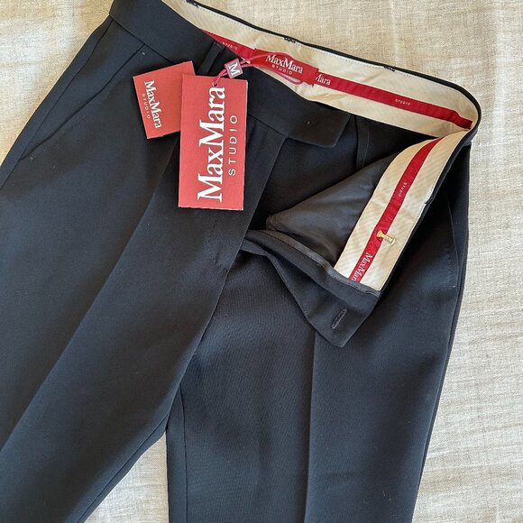 MAXMARA Studio - Black Pants - Size 2 - Picture 1 of 6